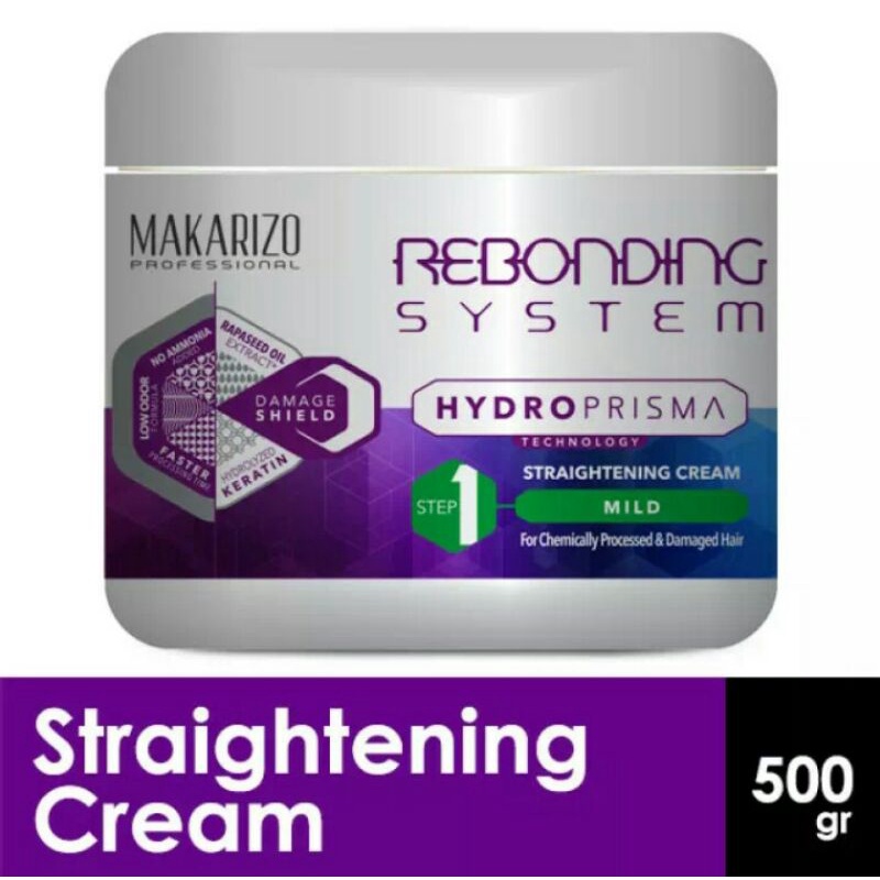 MAKARIZO HIDROPRISMA 500GR/REBONDING MAKARIZO STEP 1/OBAT PELURUSAN MAKARIZO HIDRO PRISMA/HIDROPRISMA MAKARESO/MAKARIZO HIDROPRISMA  STEP 1 MAKARIZO 500ML