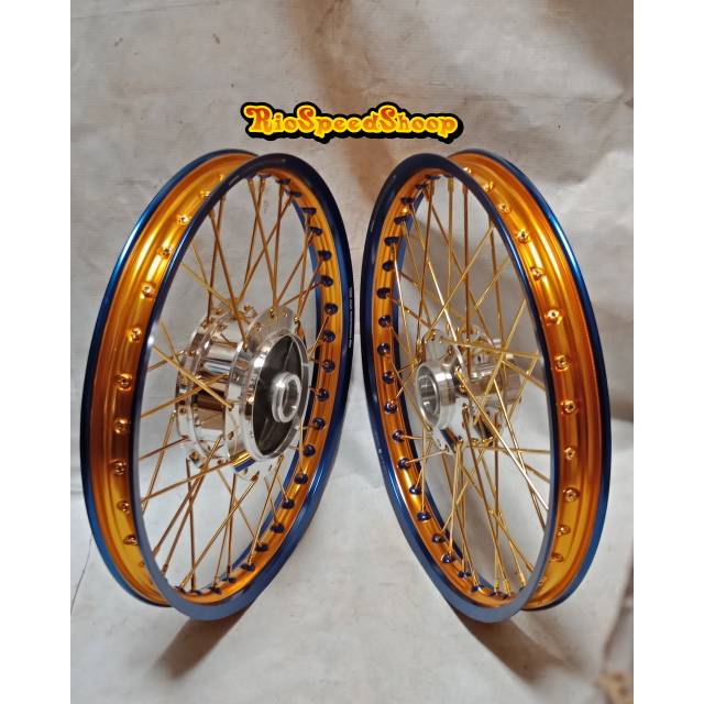 Velg Vega New-JupiterZ-MX Old JariJari Gold Ring TDR TwoToone