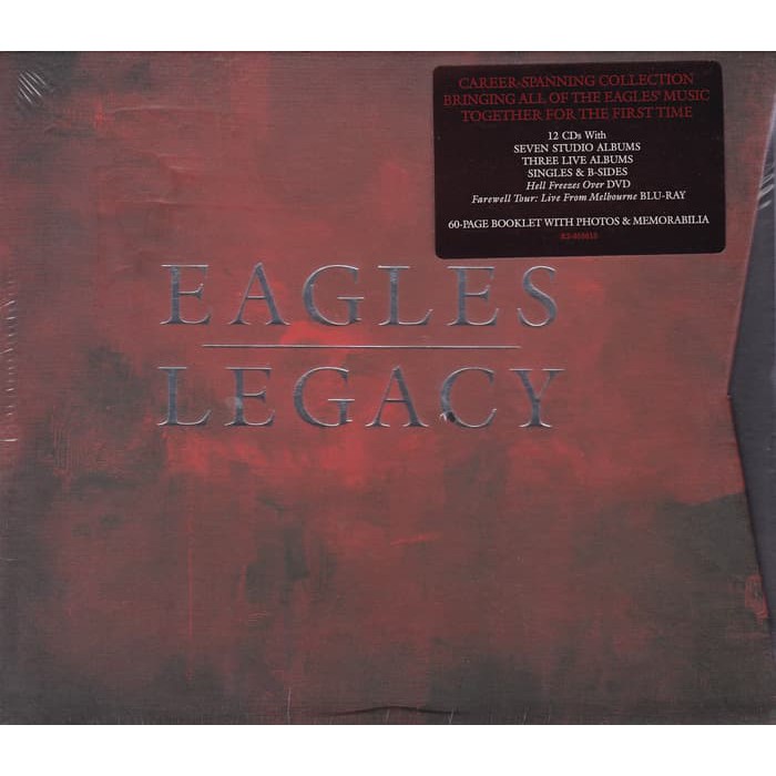 CD Eagles - Legacy CD Plus Bluray BOXSET
