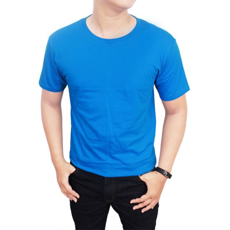 Kaos Polos Turkis Tua - POL 10
