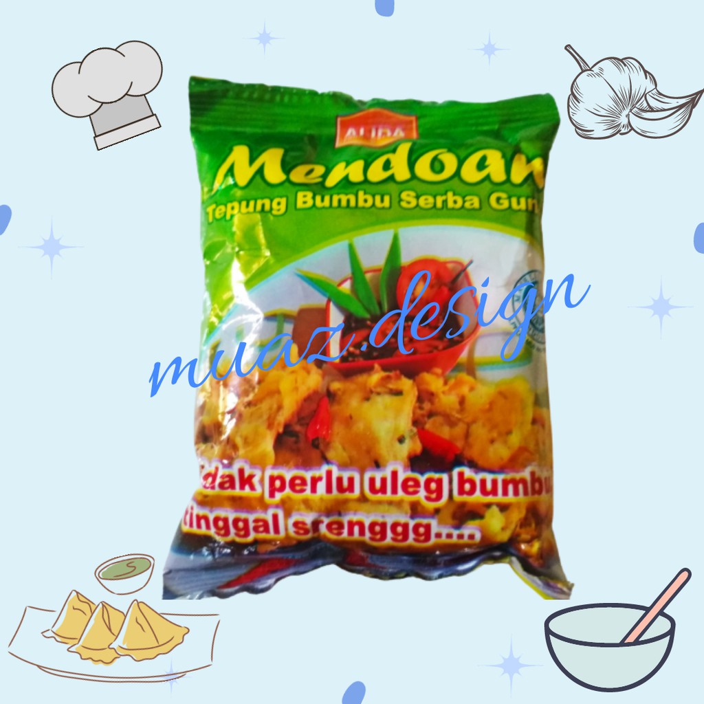 

Tepung Alida Mendoan non MSG 75gr