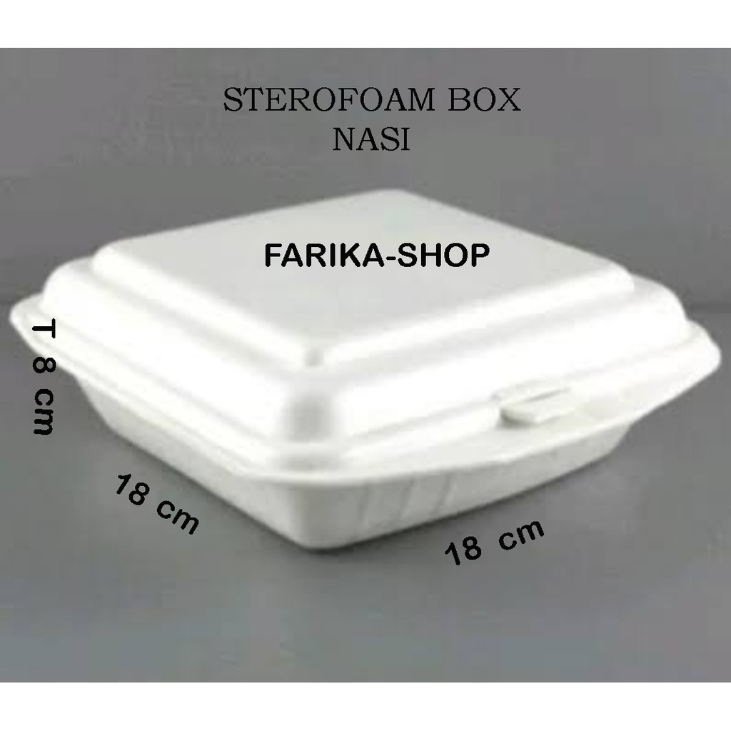 Sterofoam Box Styrofoam  Box Nasi  Sterofom Kotak  