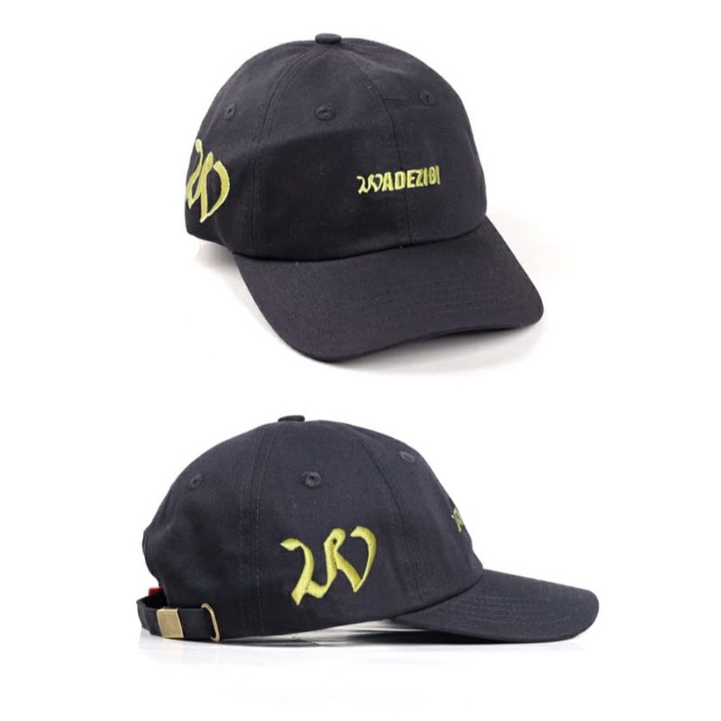 Wadezig Topi Pria Baseball Wdzg Bleed Dadhat Black