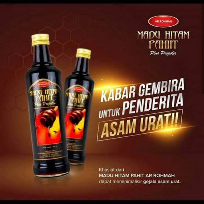 

Madu Hitam Pahit Plus Propolis