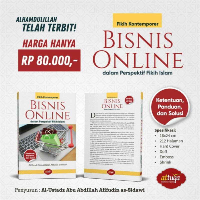 FIKIH KONTEMPORER : BISNIS ONLINE DALAM PERSPEKTIF ISLAM