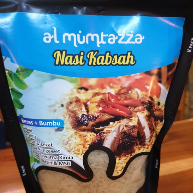 

Nasi Kabsah dari beras Brasmati Premium, dengan bumbu rempah2 berkualitas baik.