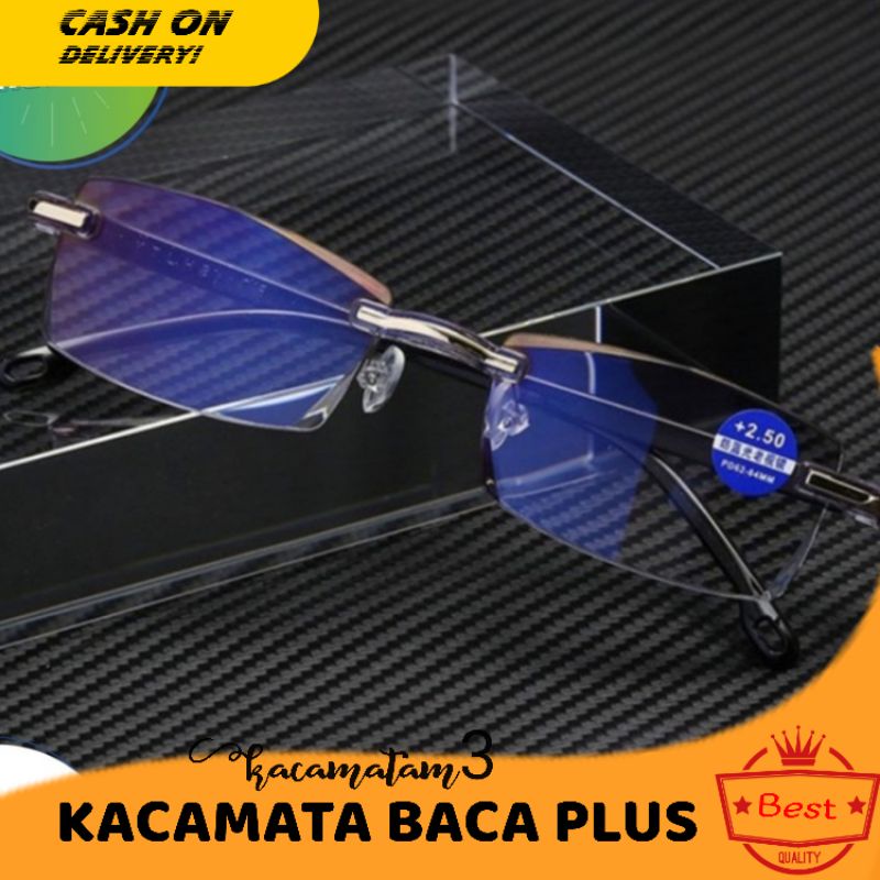 ARYAGATI-Kacamata Gadget (black)-Kacamata Baca Plus-Rabun Dekat gratis box lap cairan pembersih kacamata