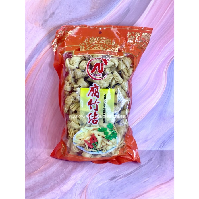 

Kembang Tahu Pita SU Brand 300 gr / soybean sheet knot su