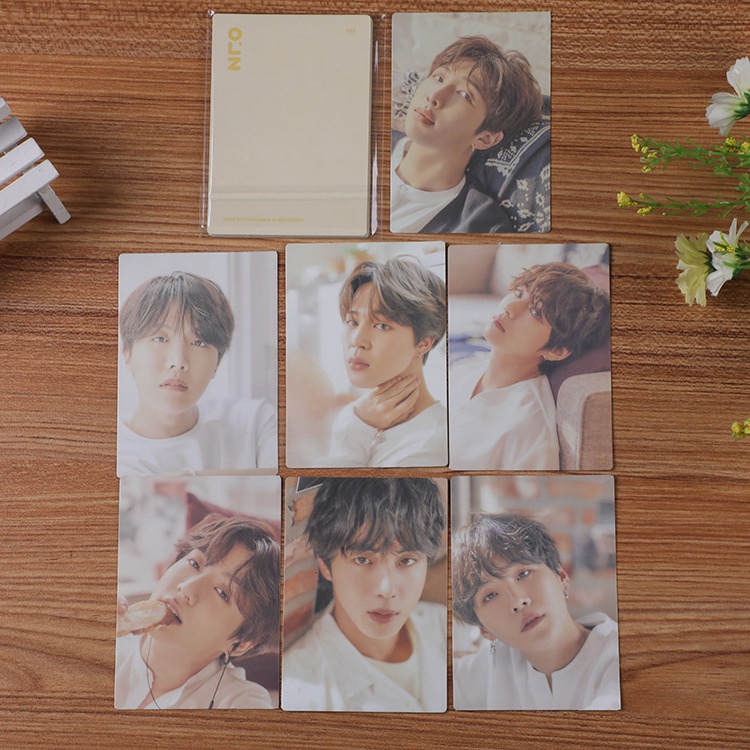 7pcs / set Kartu Lomo Foto KPOP BTS Seoul Untuk Koleksi Penggemar