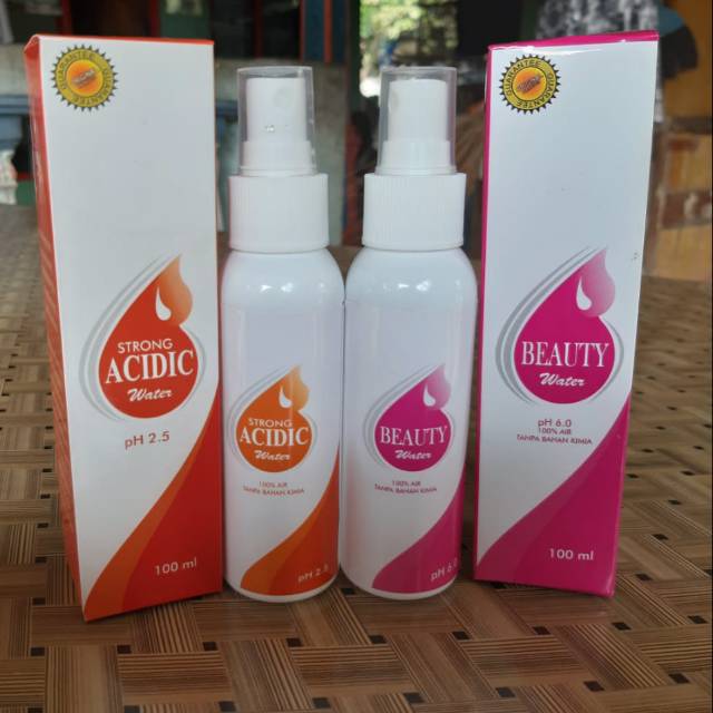 Beauty Water dan Strong Acidic Water