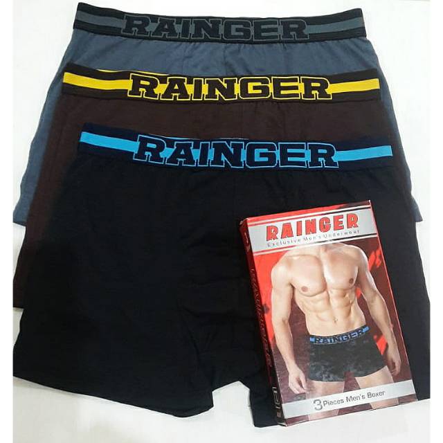 CELANA DALAM PRIA (1 BOX ISI 3 PCS) / CELANA DALAM BOXER PRIA DEWASA