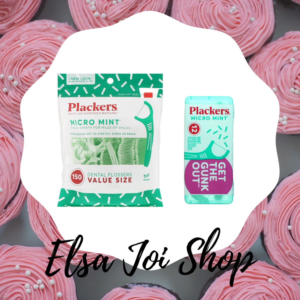 Plackers Micro Mint Dental Flossers