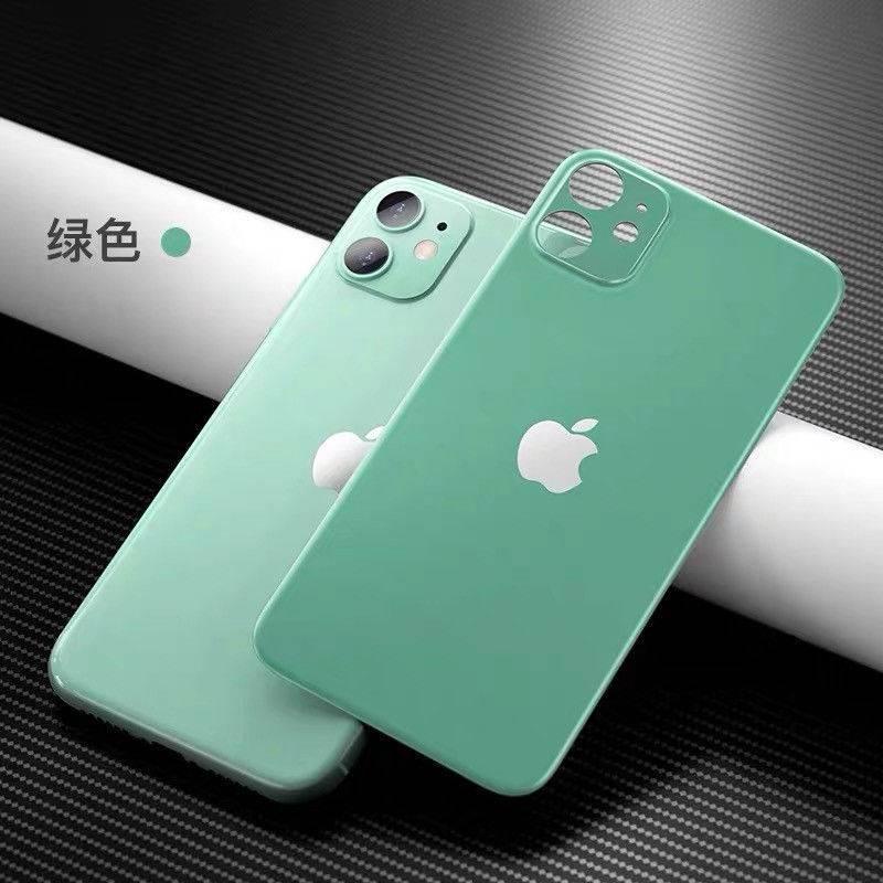 Stiker Film Belakang Full Cover Warna Matte Flexible Untuk Iphone 11 Pro Max