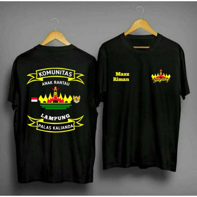 T-shirt kaos Lampung anak rantau lampung