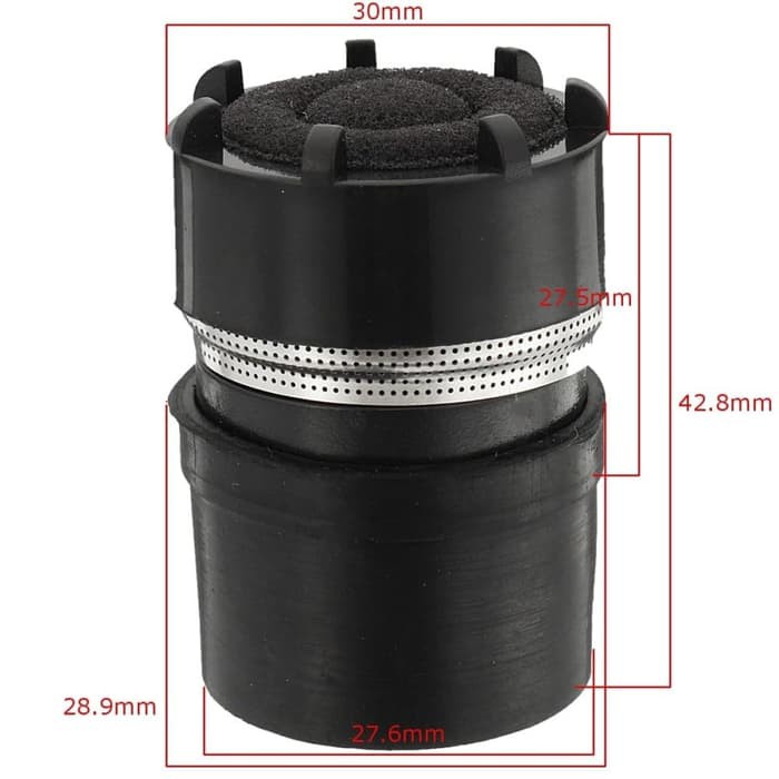 Mikrophone Mic Spul Pengganti Cartridge untuk Shure SM58 Microphone