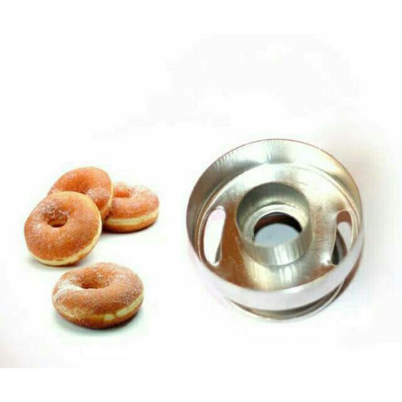 CETAKAN DONAT donut bulat / loyang kue donat donut bulat / cetakan donat aluminium ukuran kecil sedang besar