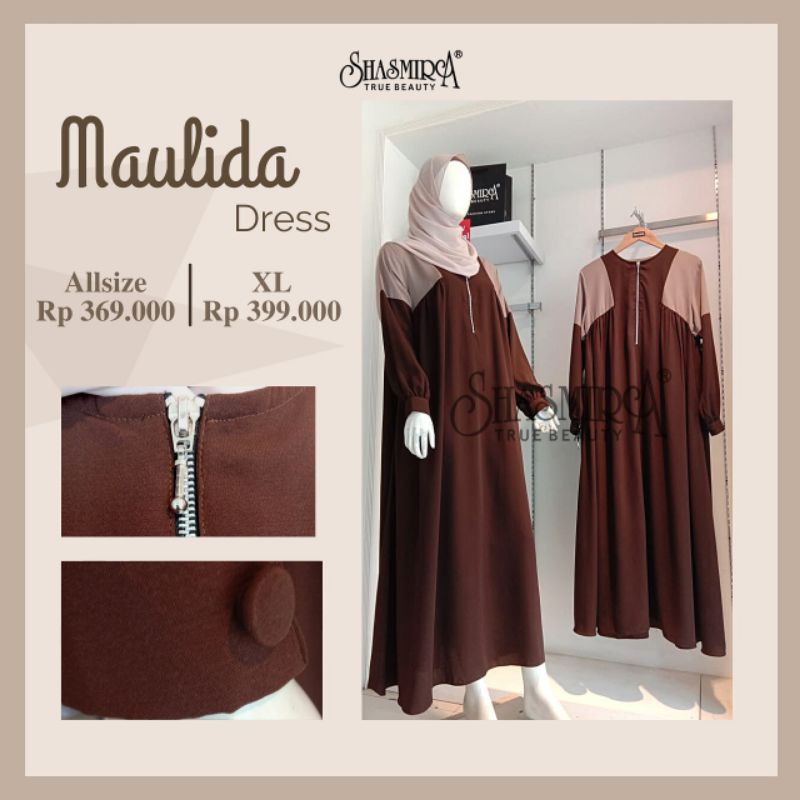 Maulida dress shasmira