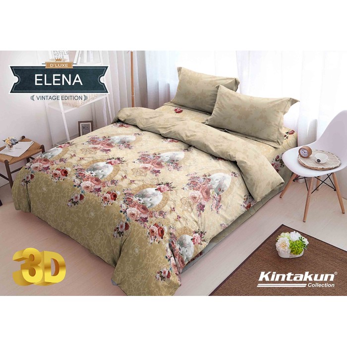 BEDCOVER KINTAKUN (sprei rumbai) 160 X 200 ELENA