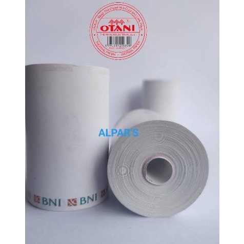 

#sale REE92 Kertas thermal struk BNI . 57X36mm. REE