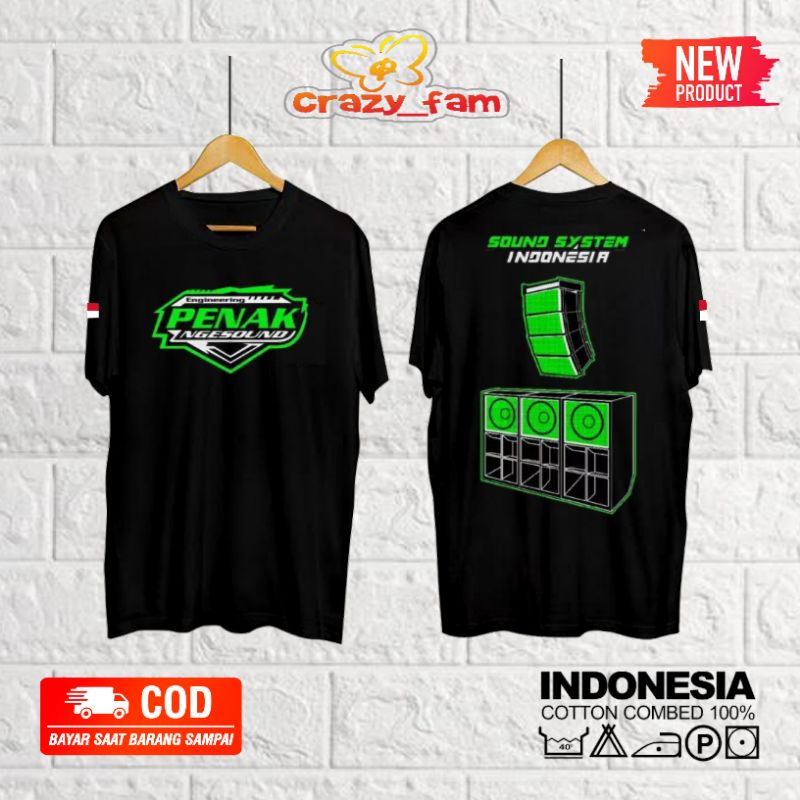 KAOS BAJU SOUND BALAP/PENAK NGESOUND SISTEM