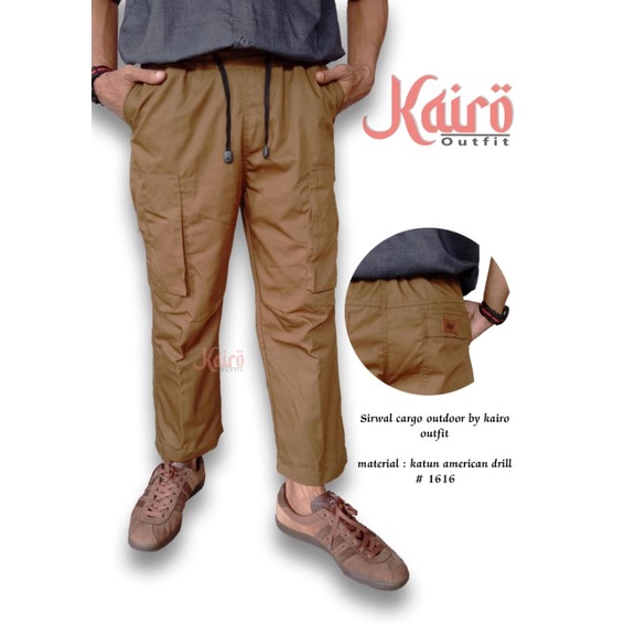 Celana sirwal cargo outdoor by kairo outfit