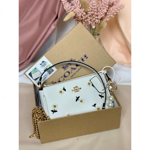 Coach PEARL DAISY WITH CHAIN SLINGBAG PREMIUM IMPORT 21