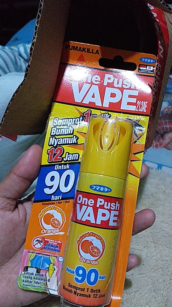 Obat Nyamuk Vape Refill 45 Days | Vape Fumakilla Nyamuk 45
