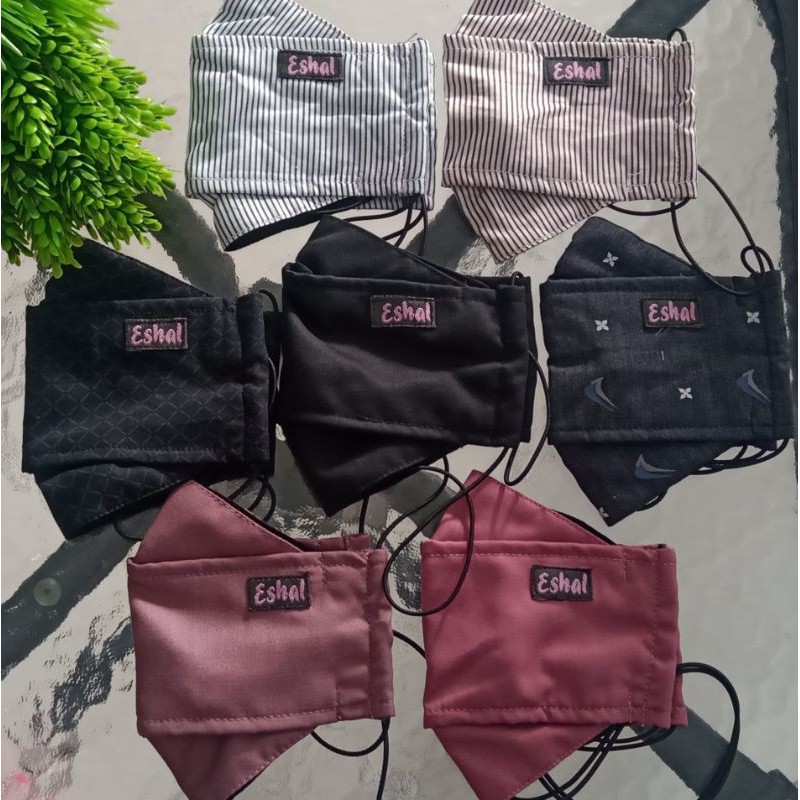 Eshal Masker 3D Stopper Serut