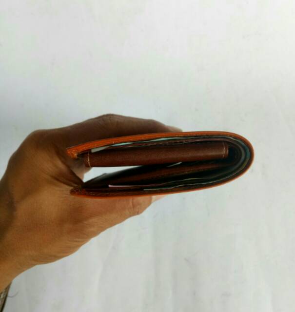 Dompet full kulit asli pria ful kulit sapi asli model berdiri jaminan 100% kulit asli