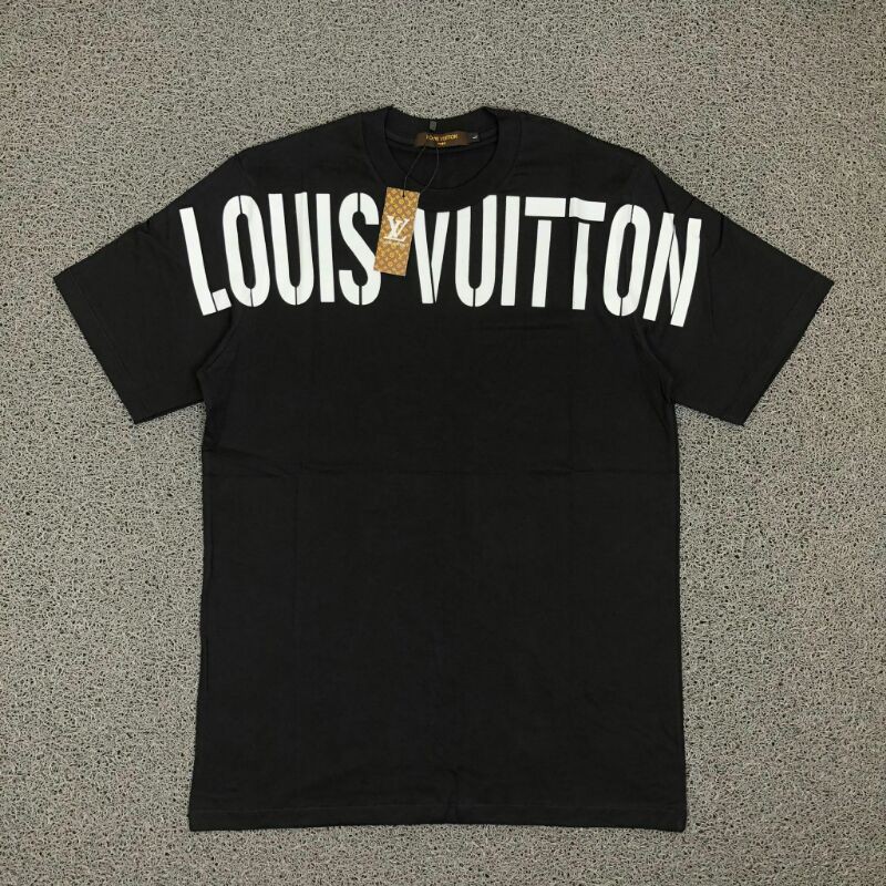 

Kaos Louis Vuitton Black + Full Tag Label + Import