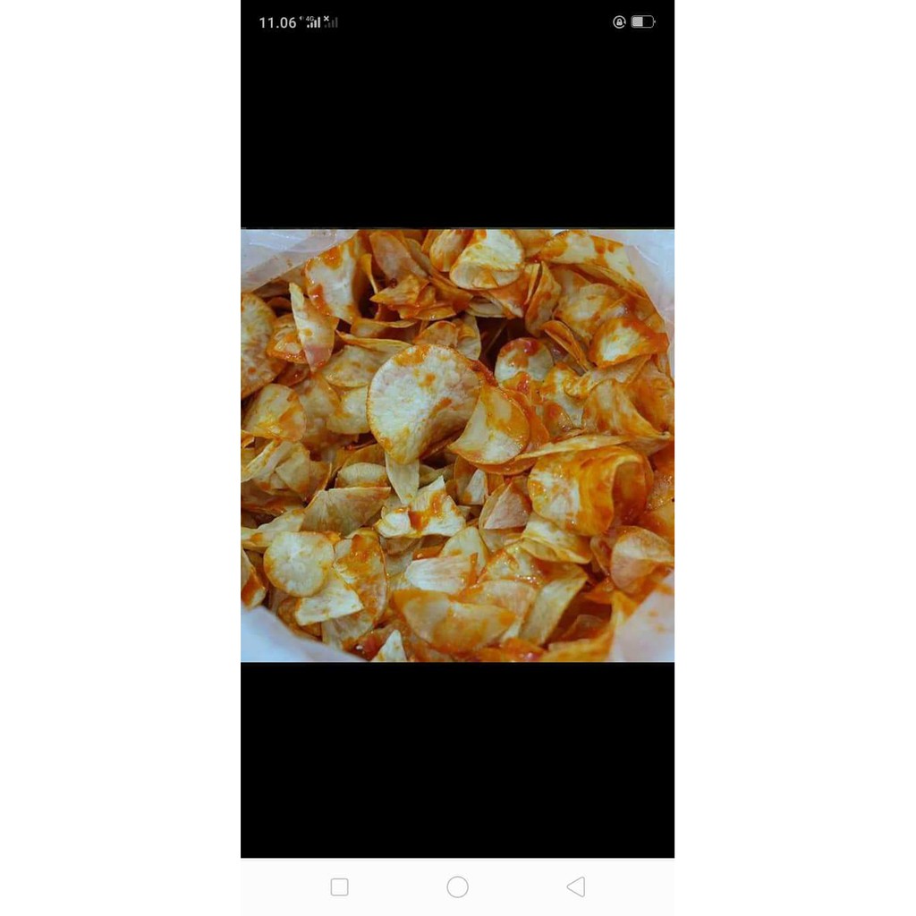 

Keripik Ubi (Singkong) Pedas