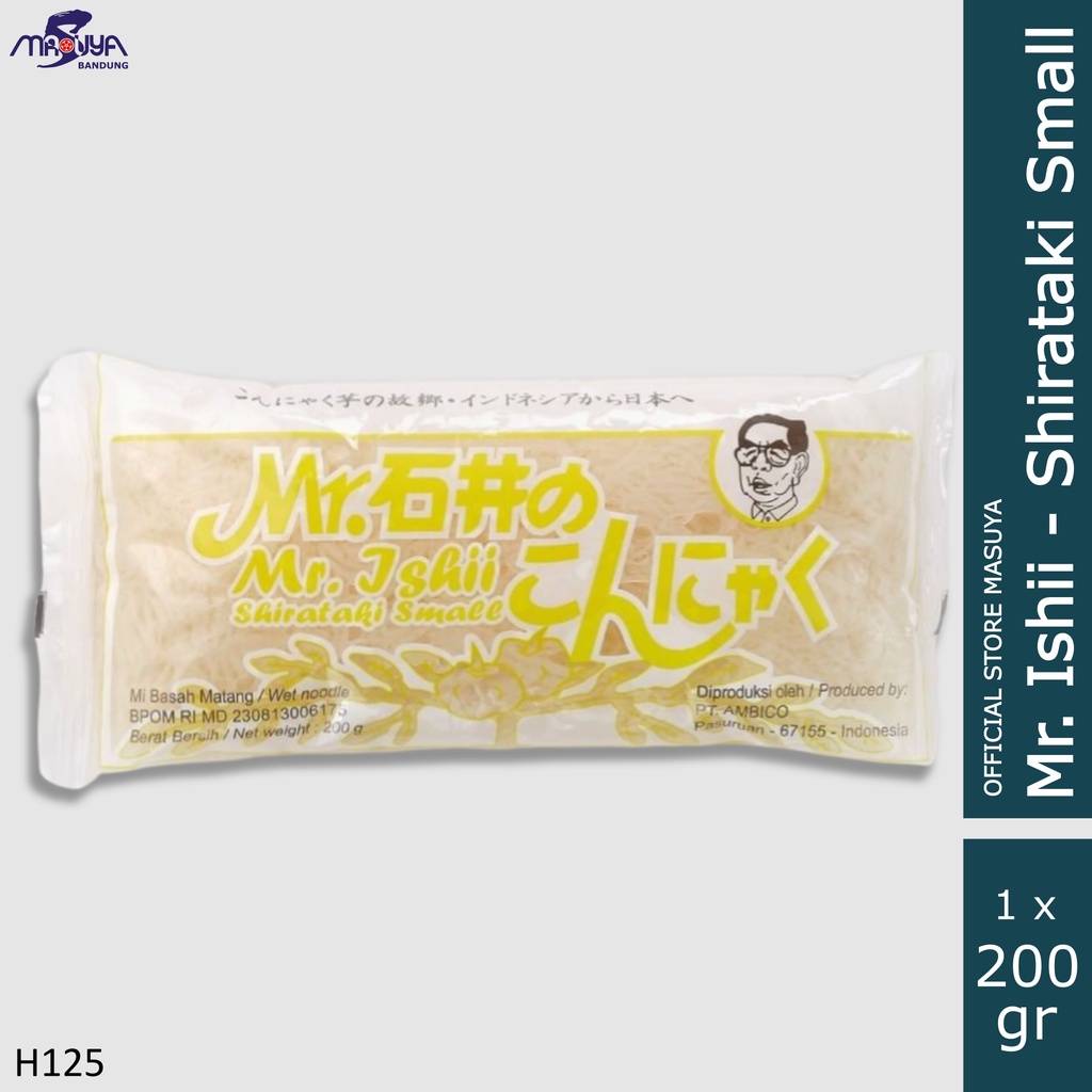 

Angel Hair Shirataki / Smal Shirataki Noodle (Shirataki Mie Kecil) 200 gr