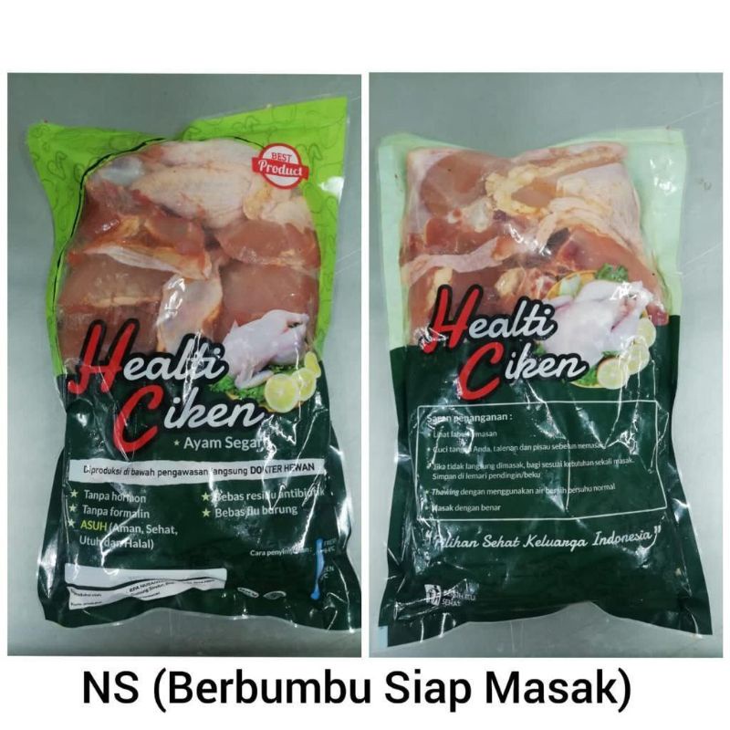 

Healti ciken Ayam Marinasi Siap Saji Tinggal goreng