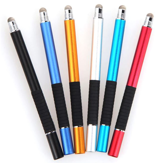 2 in 1 Fine Point Stylus Touch Pen for Smartphone Tablet ST2008 HTM