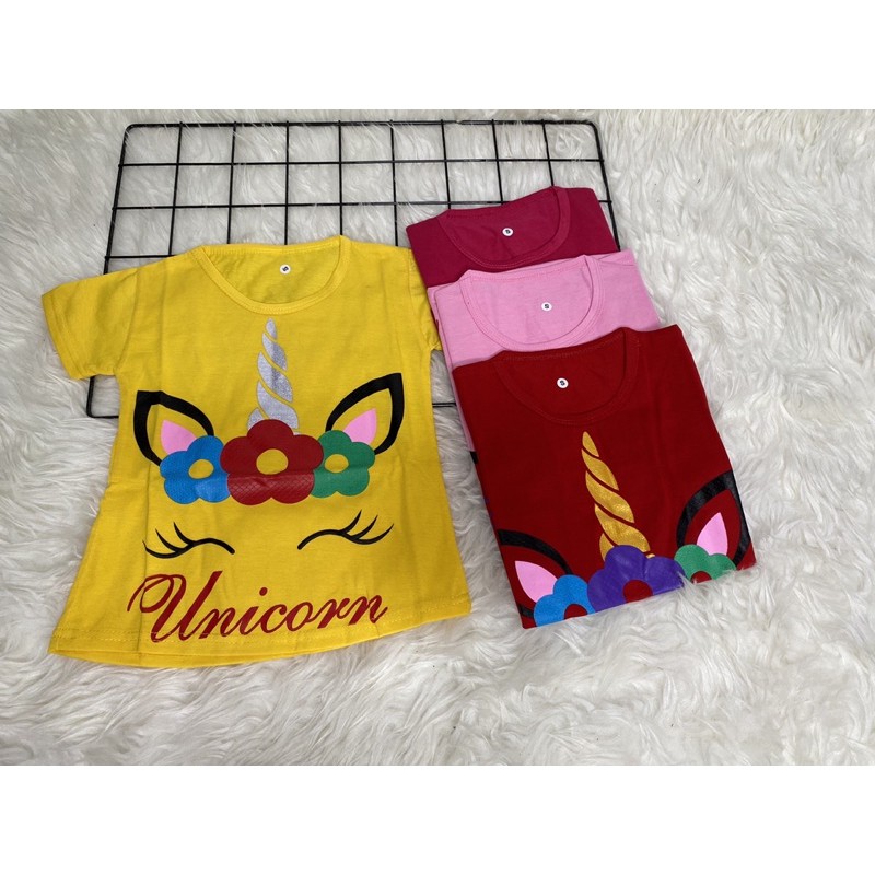 Kaos anak cewek (UNICORN)2-9 tahun