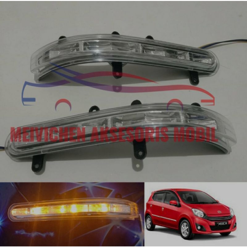 Lampu sein spion mobil Agya/Ayla 2013-2017