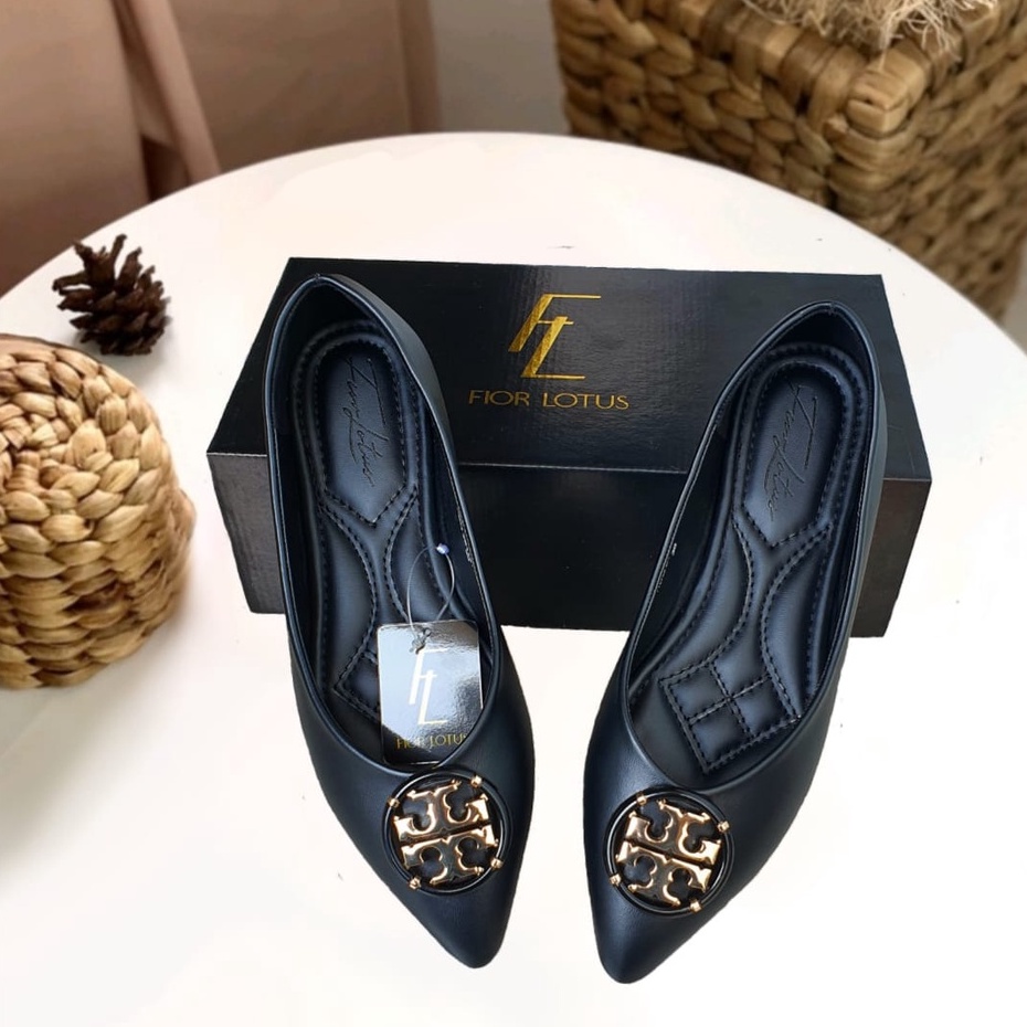 FIOR LOTUS Ballevina Pointed Toe Ballet Flat FR 01 - Fior Store