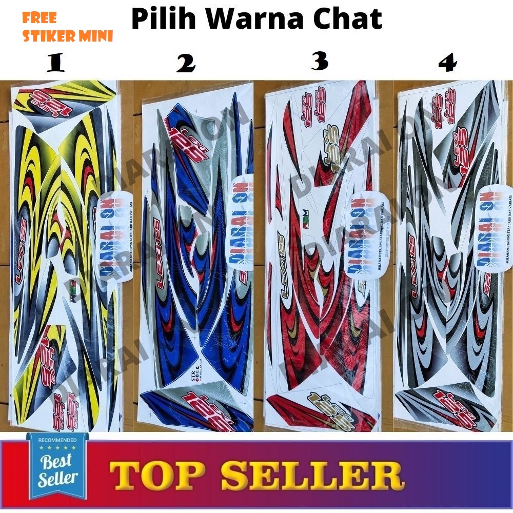 Striping Stiker Variasi Motor  Lexi Grafis - Lexi - Lexi Murah