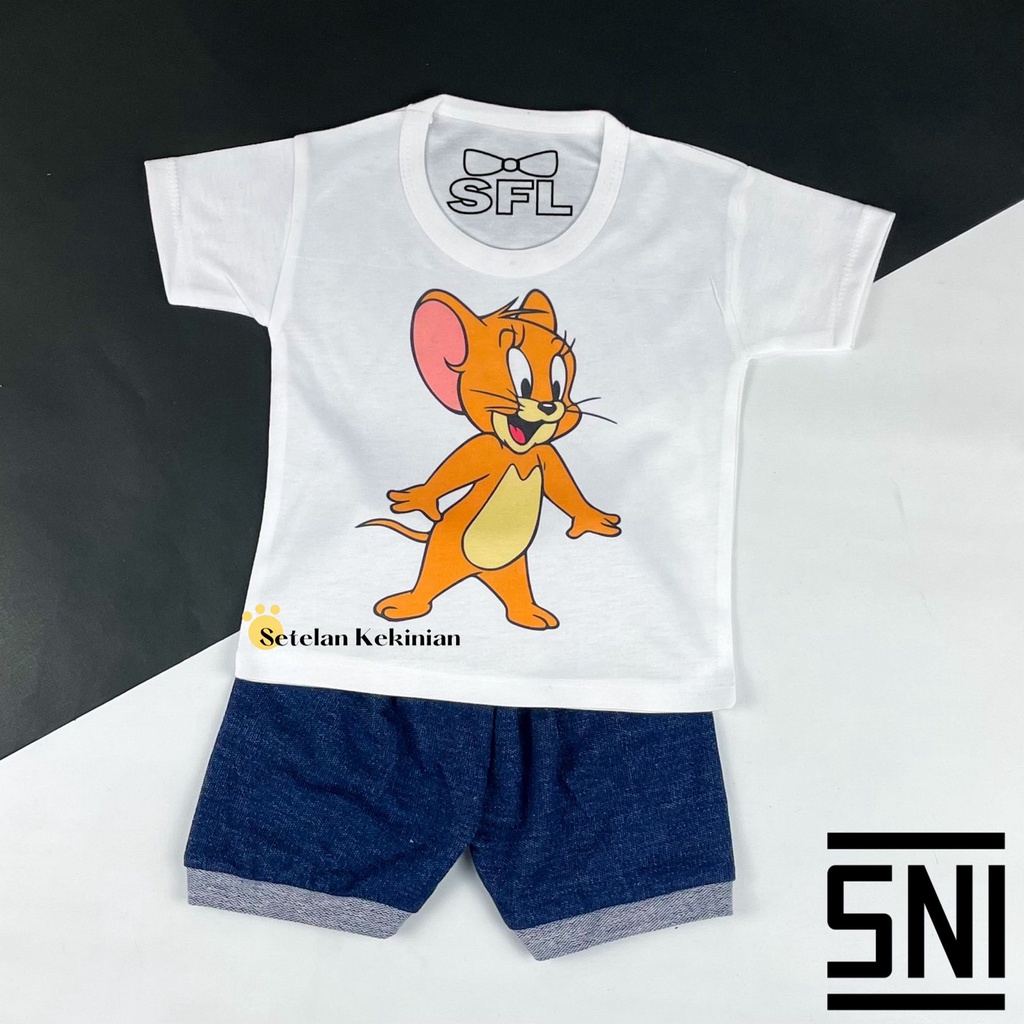 [SK] Set Anak Laki Laki Setelan Bayi Cowok 6bln_12bln Baby Boy Trendy Kekinian Set Anak Cowok Grosir