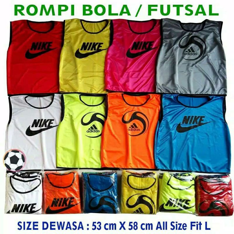 Rompi Olahraga Rompi Bola/Futsal Dewasa