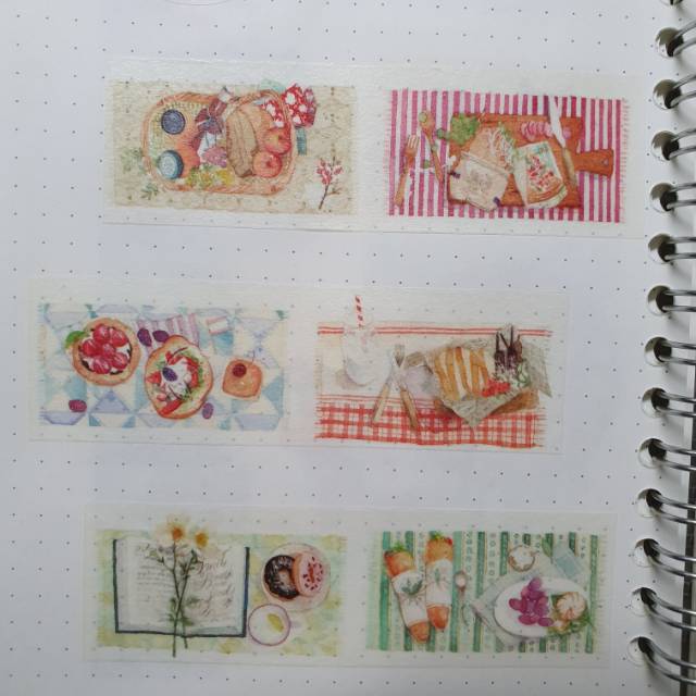 

washi tape sample for scrapbook and journal ( per meter )