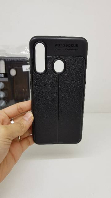 Auto Focus Samsung A60 6.3 inchi Leather Soft Case Samsung Galaxy A606 Auto Fokus Samsung A6060