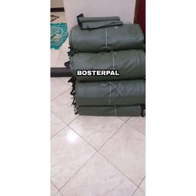 TERPAL TENDA TEROP BAHAN KAIN JEEP 2 LAPIS meteran