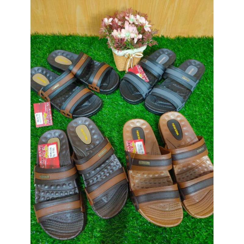 SANDAL NEW ERA COWOK/SANDAL KARET COWOK