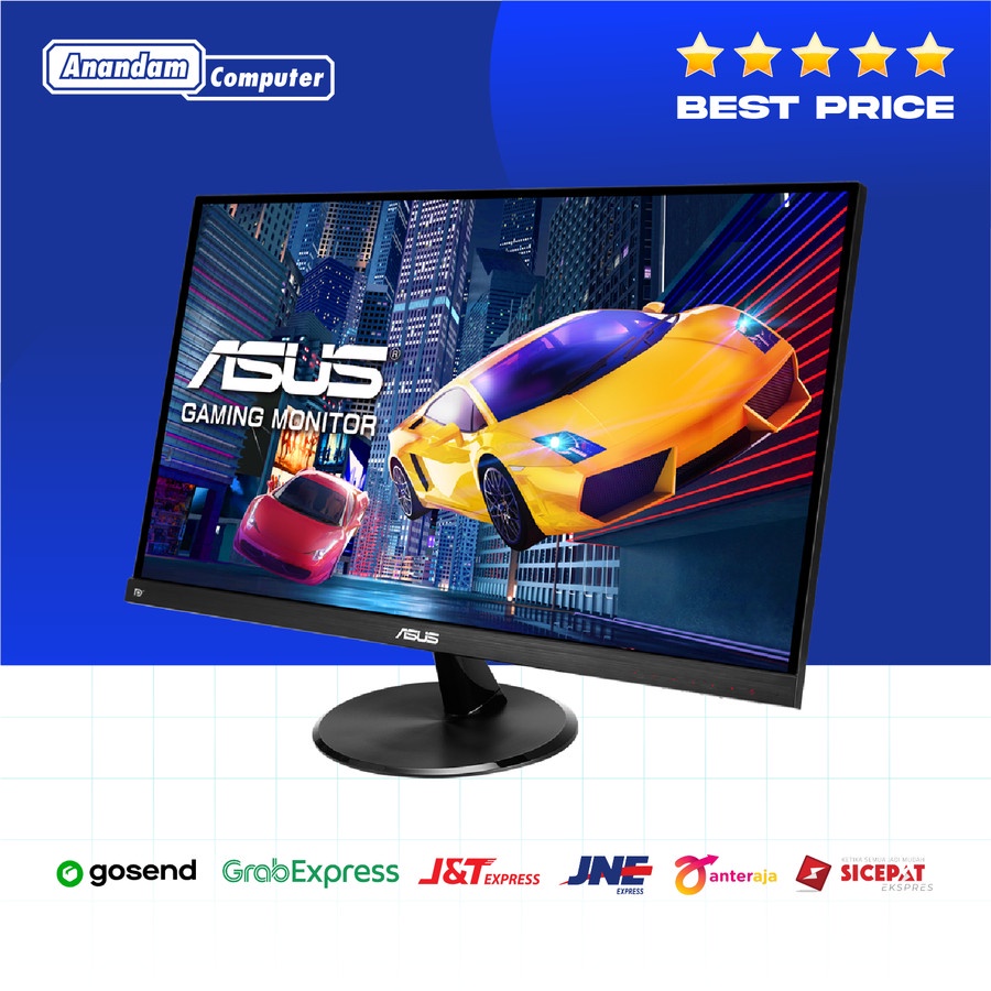 ASUS VP249QGR - 23.8&quot; Full HD IPS Frameless 1ms 144Hz Gaming Monitor