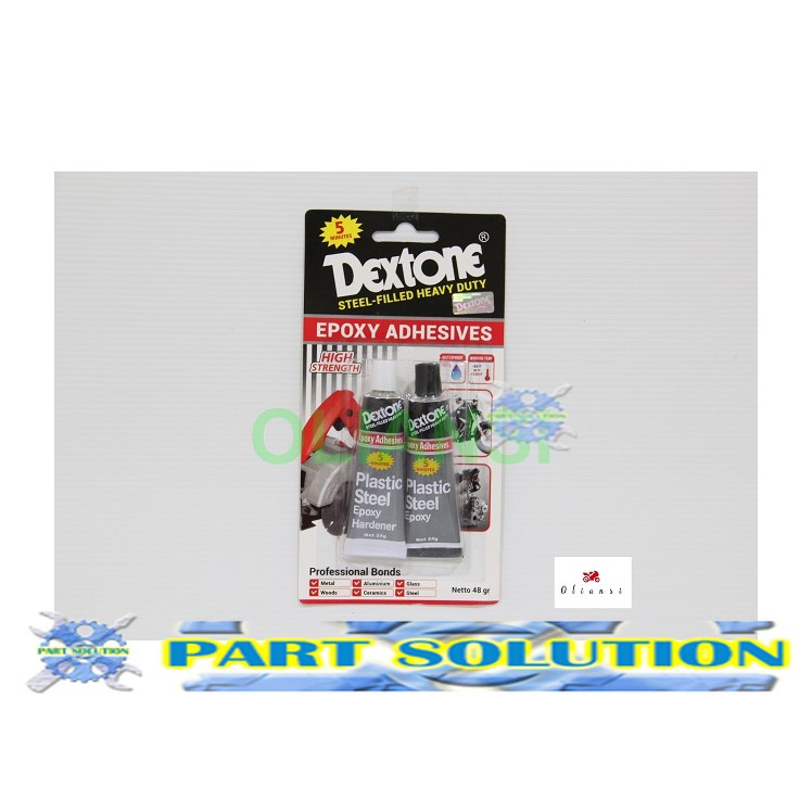 

LEM BESI EPOXY ADHESIVES 5 MENIT DEXTONE Terpopuler Dijamin Original