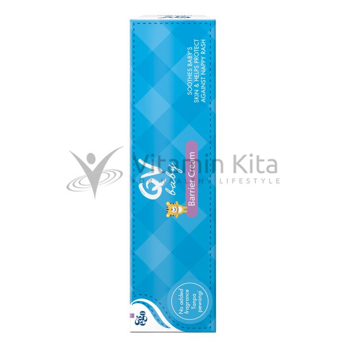 QV BABY BARRIER CREAM 50G BPOM melindungi kulit bayi, ruam popok