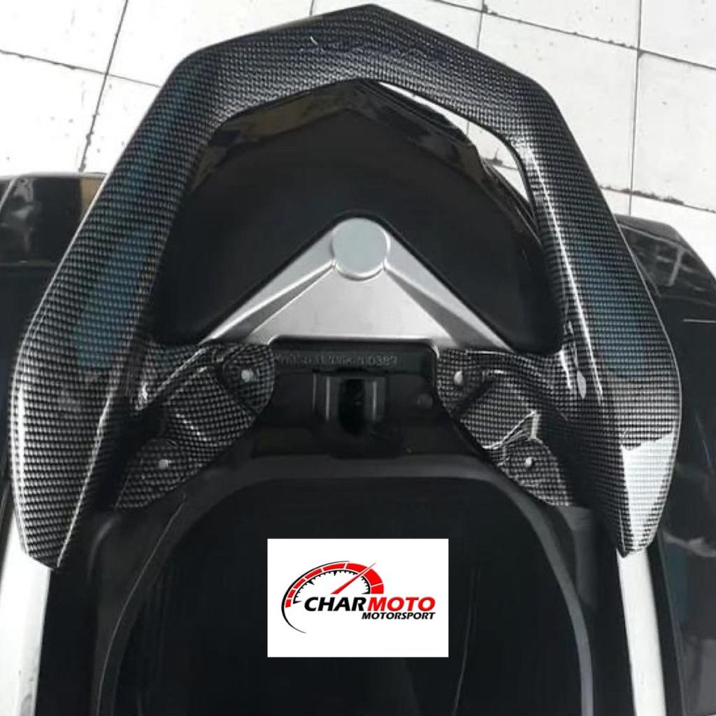 Tutup Behel Tanduk Karbon  / Cover Behel Tanduk Yamaha Nmax 155 Old 2014-2019 Carbon Nemo PNP - Charmoto