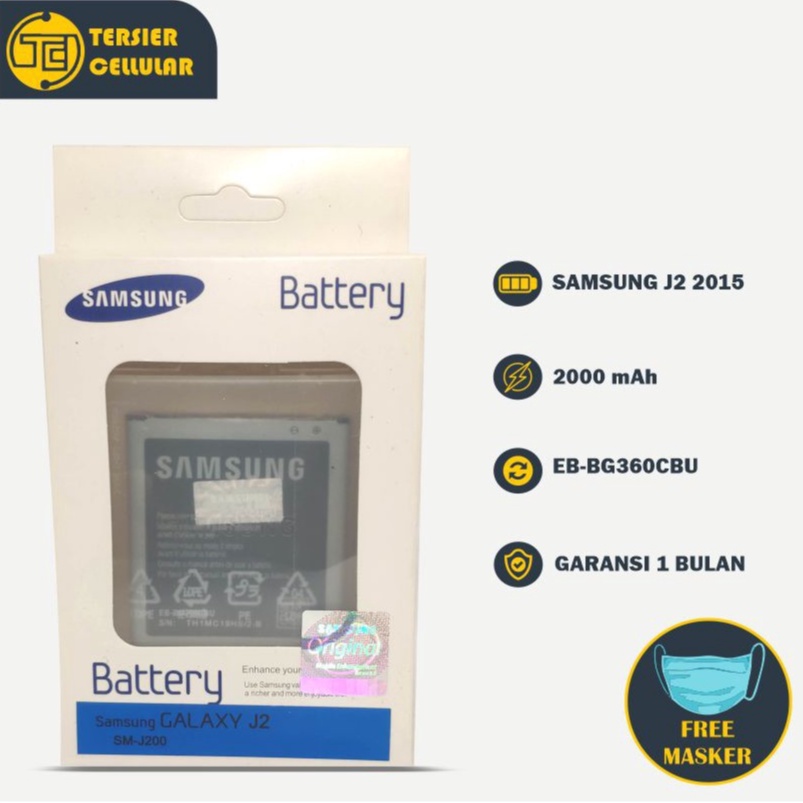 BATERAI BATRE SAMSUNG J2 J200 J2 2015 ORIGINAL