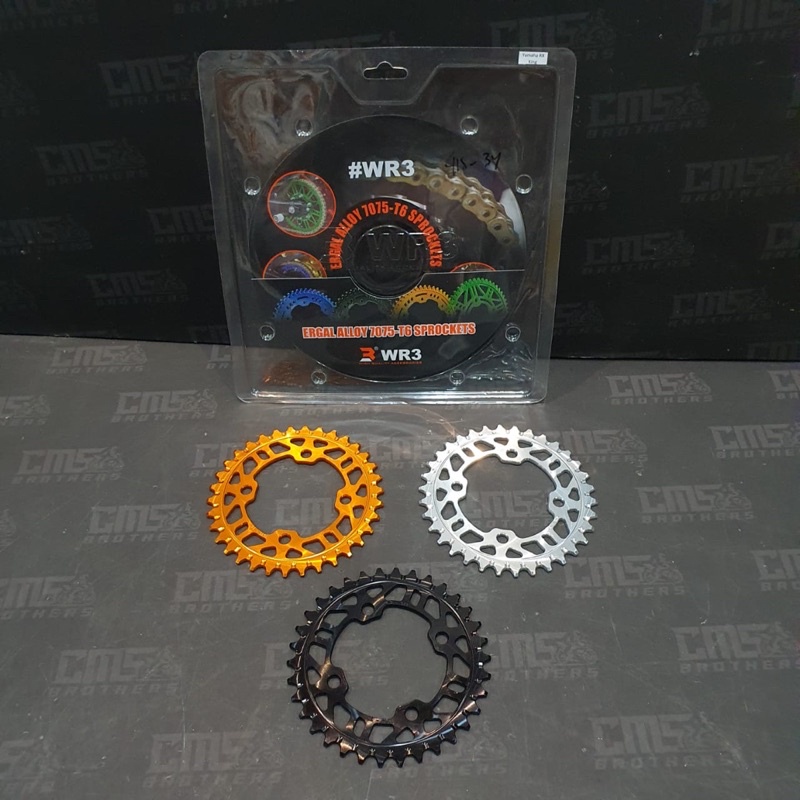 Gear Gir Belakang WR3 415 - 34 Yamaha Rx King